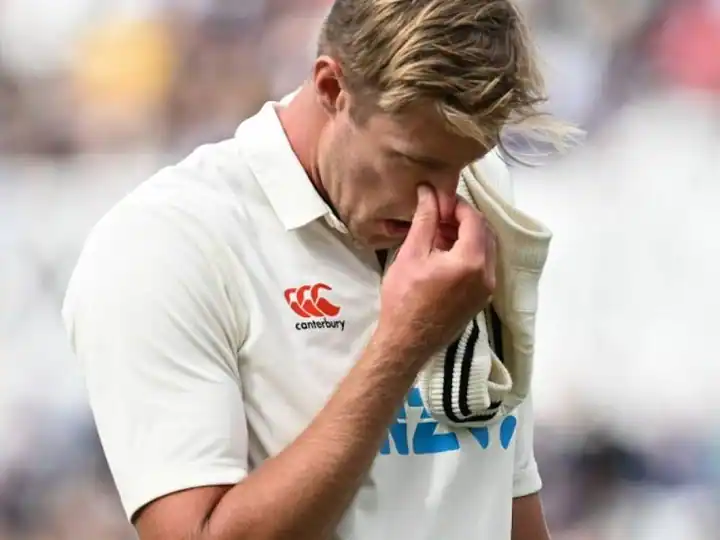 The New Zealand team took a big hit, Jamieson was injured and was left out of the series against England

