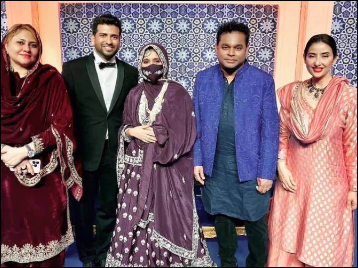 The reception of the daughter of AR Rahman was taken by the family like this, the image of the interior went viral

