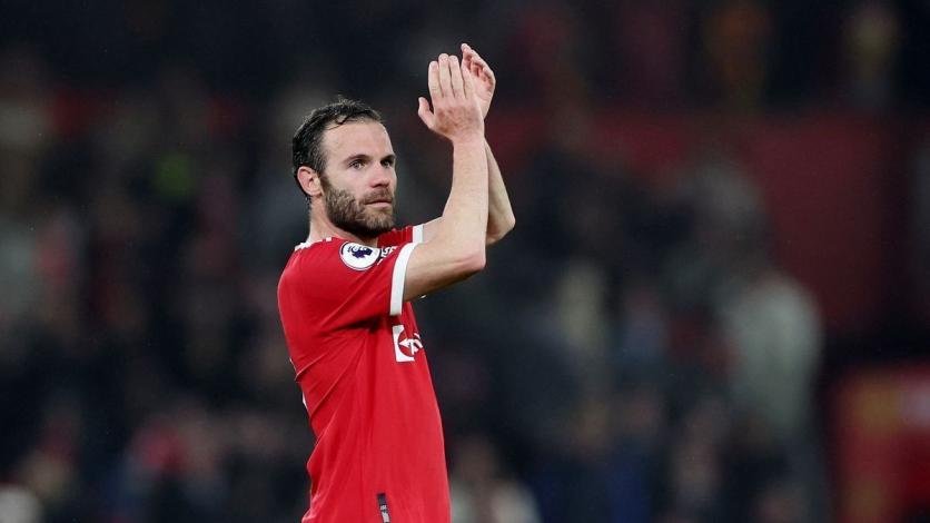 Unusual: Juan Mata could sign for a Second Division club
