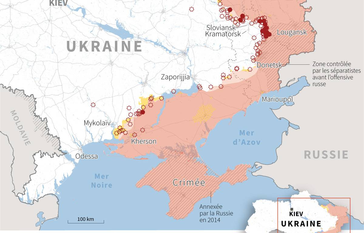 The war in Ukraine in infographics on the 156th day of conflict
