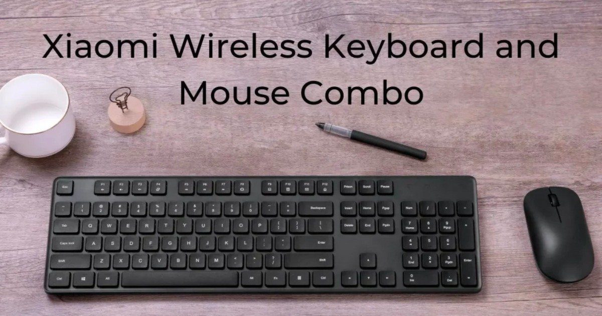 Xiaomi has a new wireless keyboard and mouse perfect for your setup


