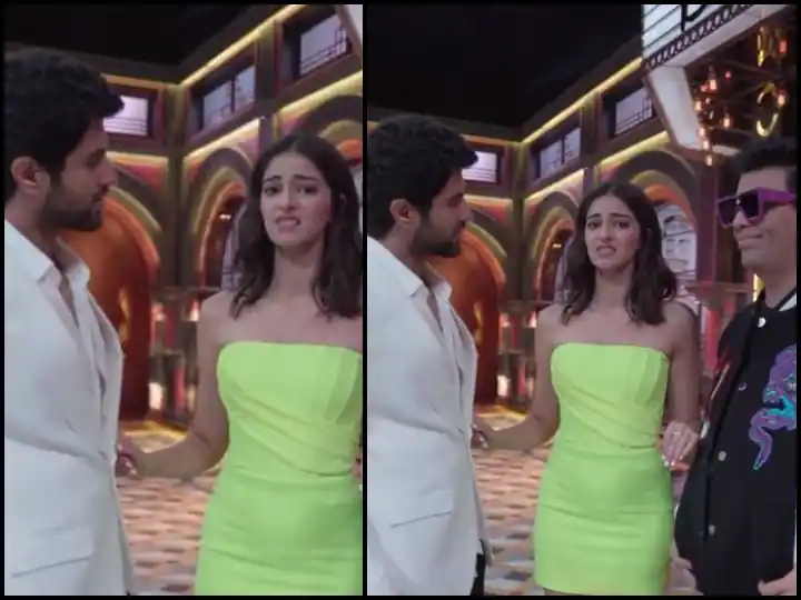 Ananya was seen flirting with Vijay in the new Koffee With Karan 7 video, the actor responded like this

