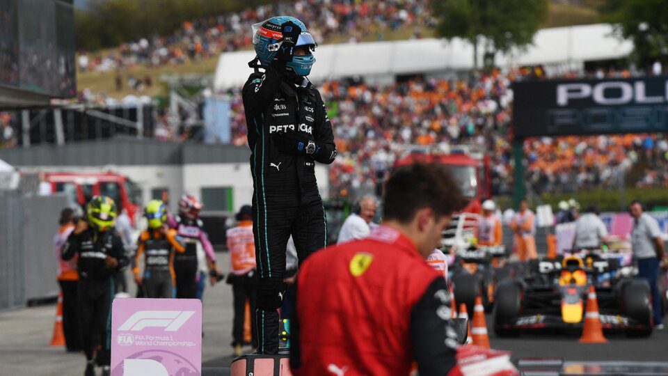 Formula 1: Russell took pole position at the Hungarian Grand Prix
