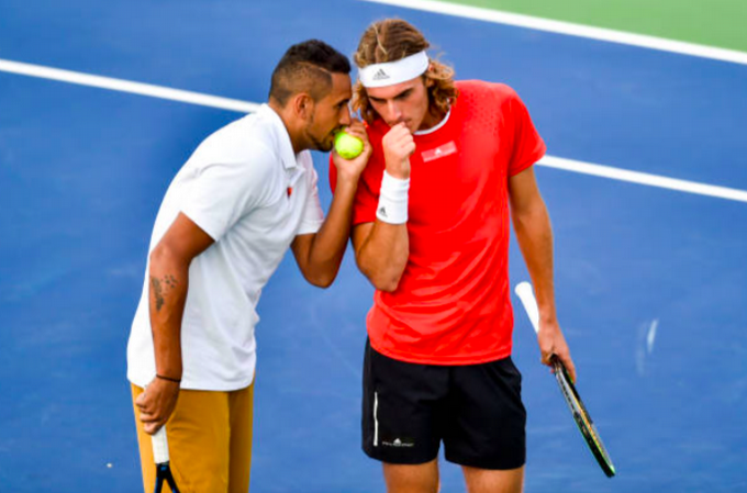 Kyrgios y Tsitsipas, de la amistad al odio