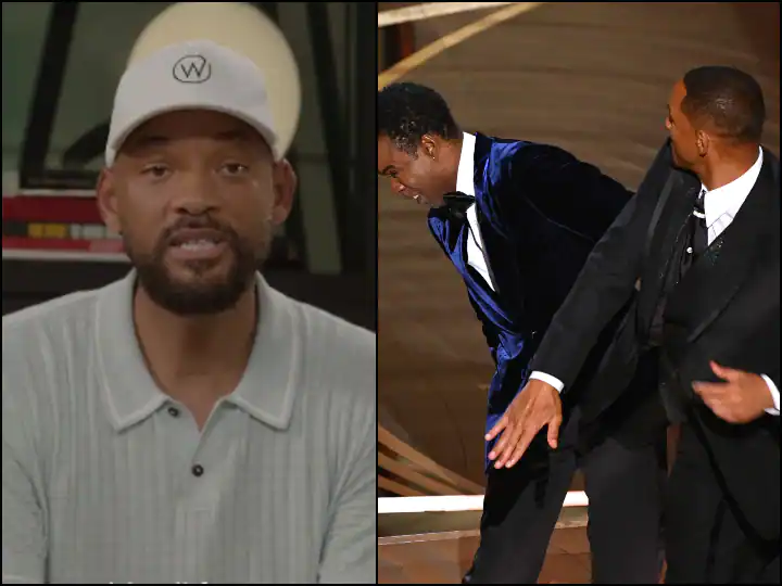 Through tears, 'Will Smith' apologizes to Chris Rock, 'hands crossed in the video...'

