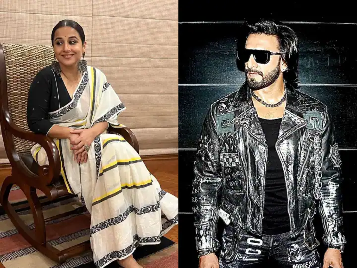 Vidya Balan came out in support of Ranveer Singh for the photo shoot, said something important

