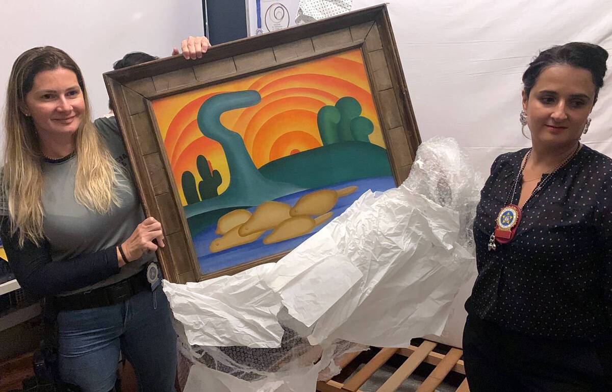 Brazilian woman suspected of stealing master paintings from her mother

