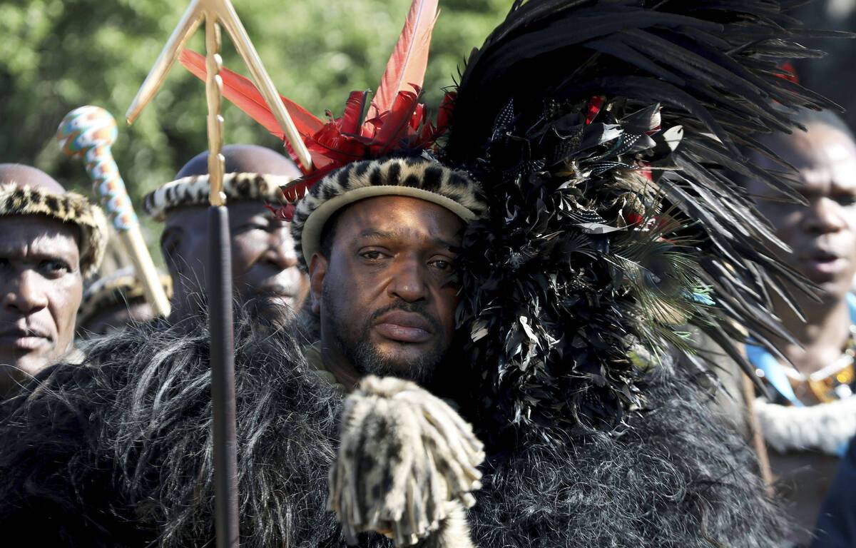 In South Africa, the Zulu people celebrate the coronation of King Misuzulu
