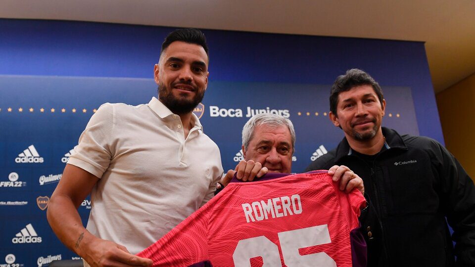 Little Romero: "Coming to Boca is a very big step in my career"
