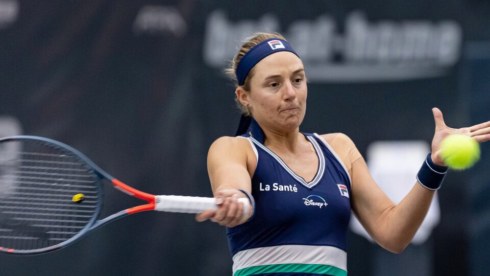 Nadia Podoroska reached the final in Spain
