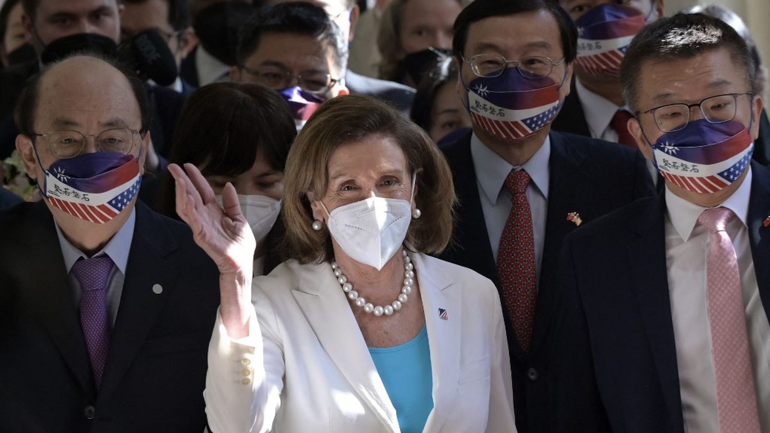 Nancy Pelosi in Taiwan: 