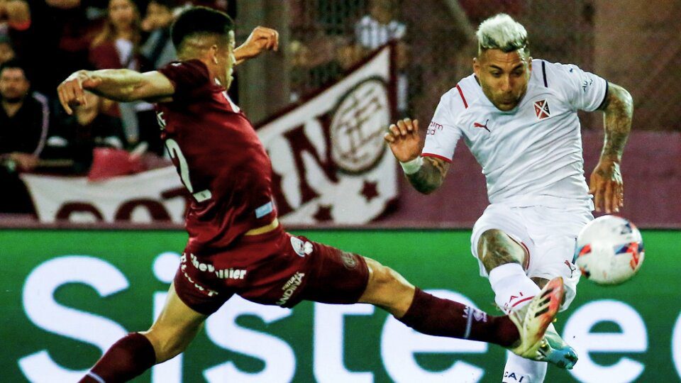 Professional League: Independiente rescued a tie in their visit to Lanús
