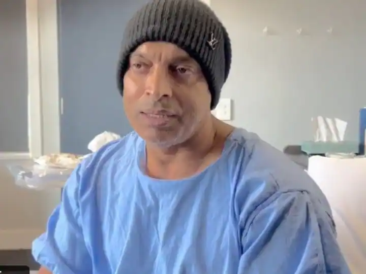 Shoaib Akhtar was emotional after 11 years in hospital and said why he had retired from cricket.

