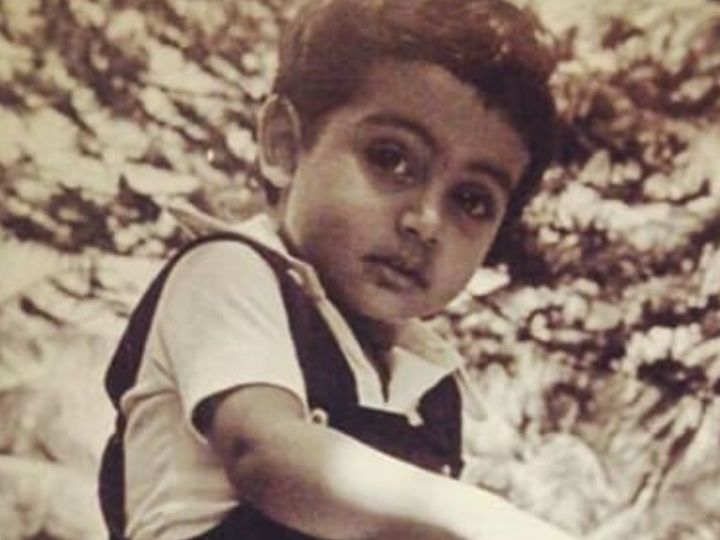 This boy you see in the photo grew up and