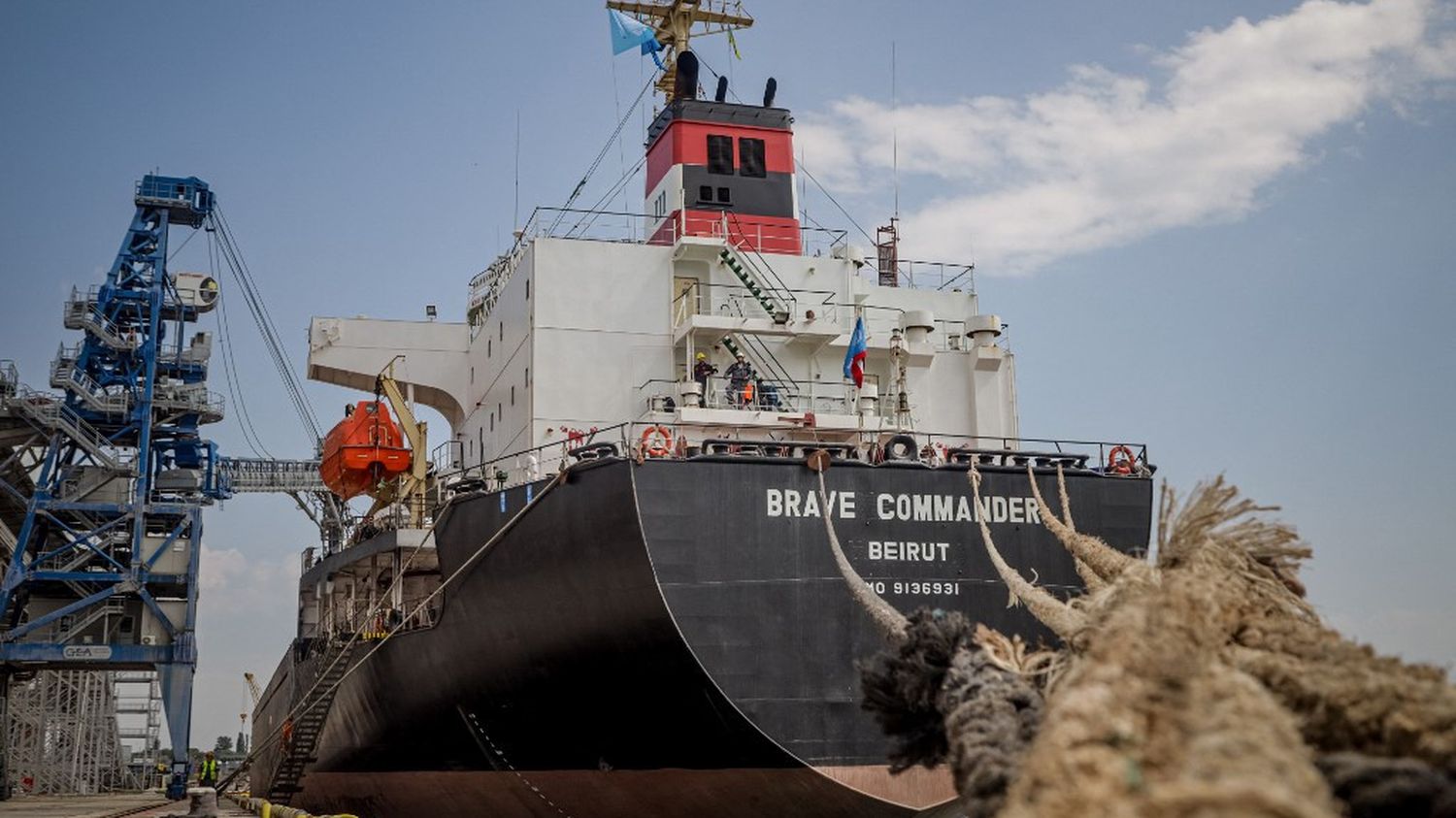 War in Ukraine: a first UN ship ready to leave the country with cereals
