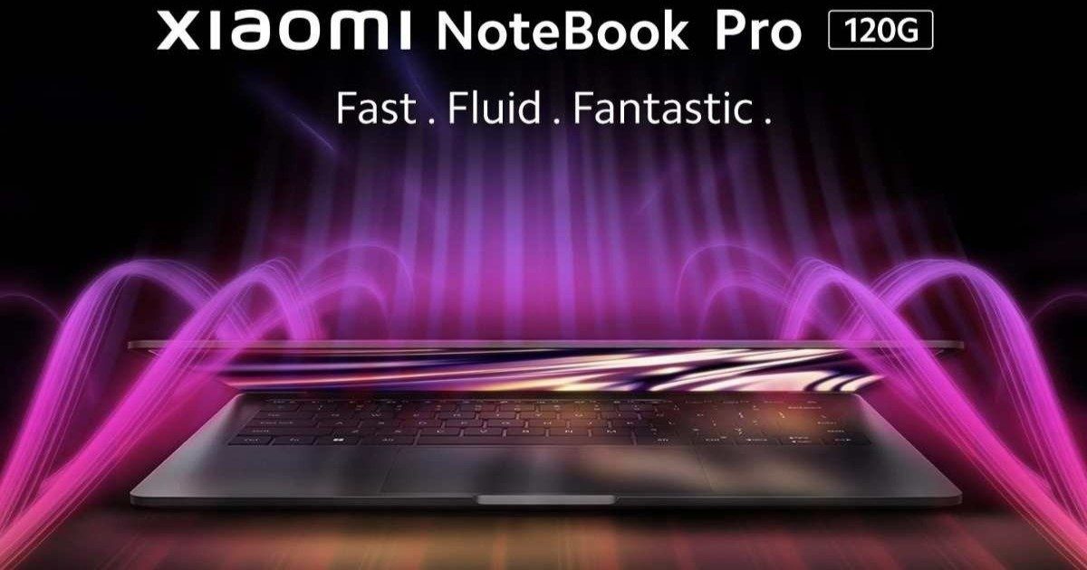 Xiaomi NoteBook Pro 120G: new laptop on the way and it does not come alone

