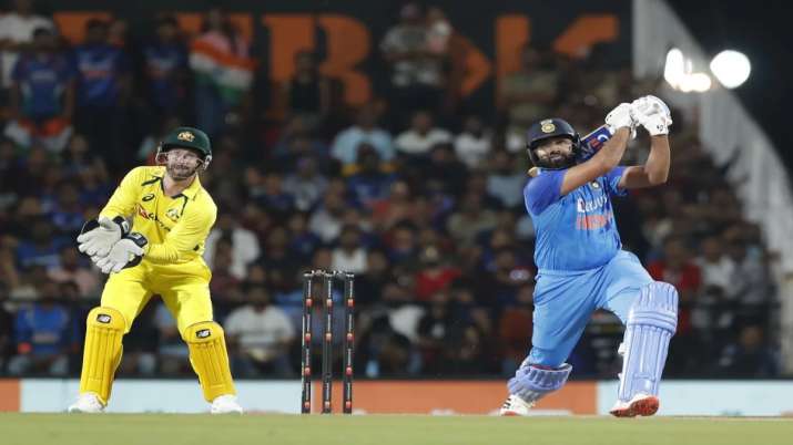 Rohit Sharma IND vs AUS: Rohit Sharma played a stormy inning, became the new Sixer King of T20 International 

