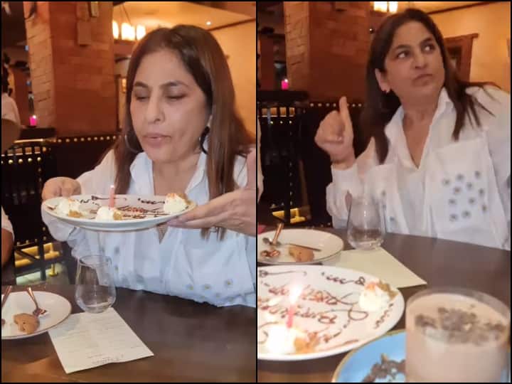 Archana Puran Singh celebrated her birthday in this way, Miss Briganza shared the video


