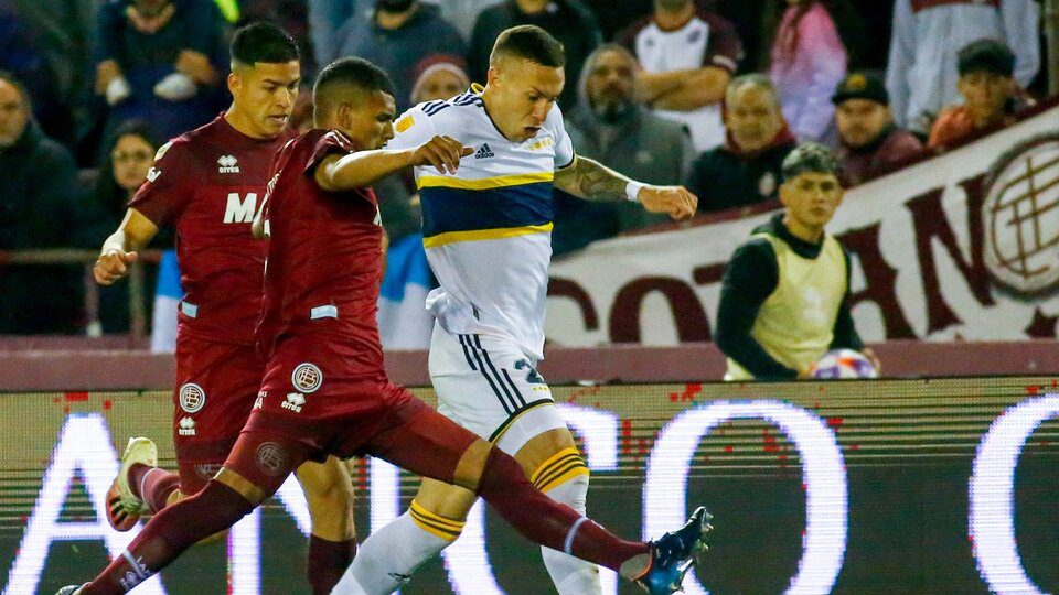 Boca agonizingly beat Lanús and is the leader of the championship
