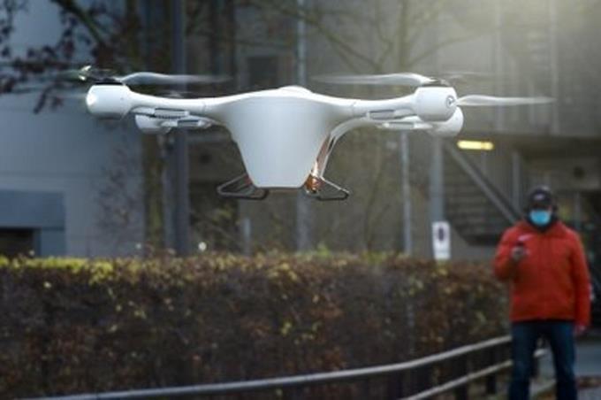 Los drones llevan las pizzas por el cielo en Estados Unidos