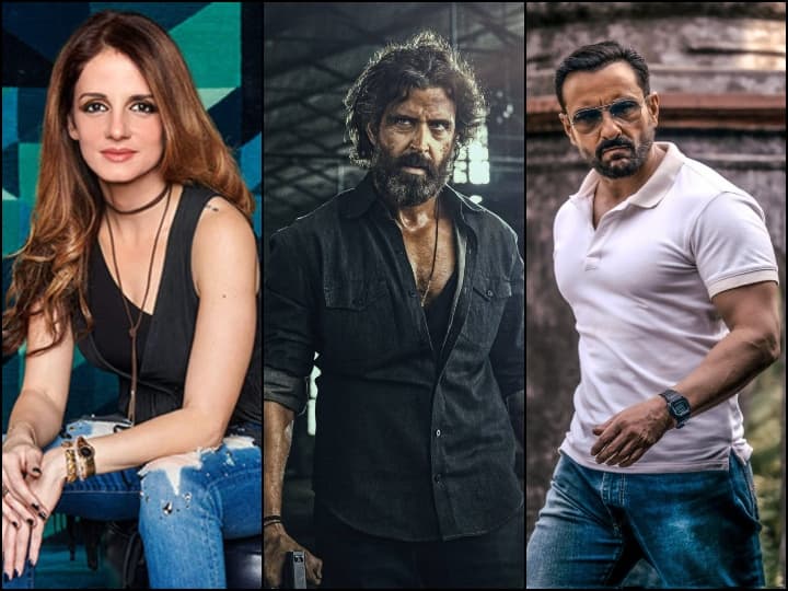 Ex-wife Sussanne Khan praised Hrithik Roshan's 'Vikram Vedha', but made a big mistake with Saif

