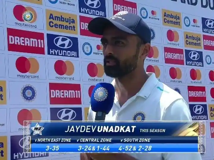Jaydev Unadkat named 'Player of the Series', finds out how he performed in bowling

