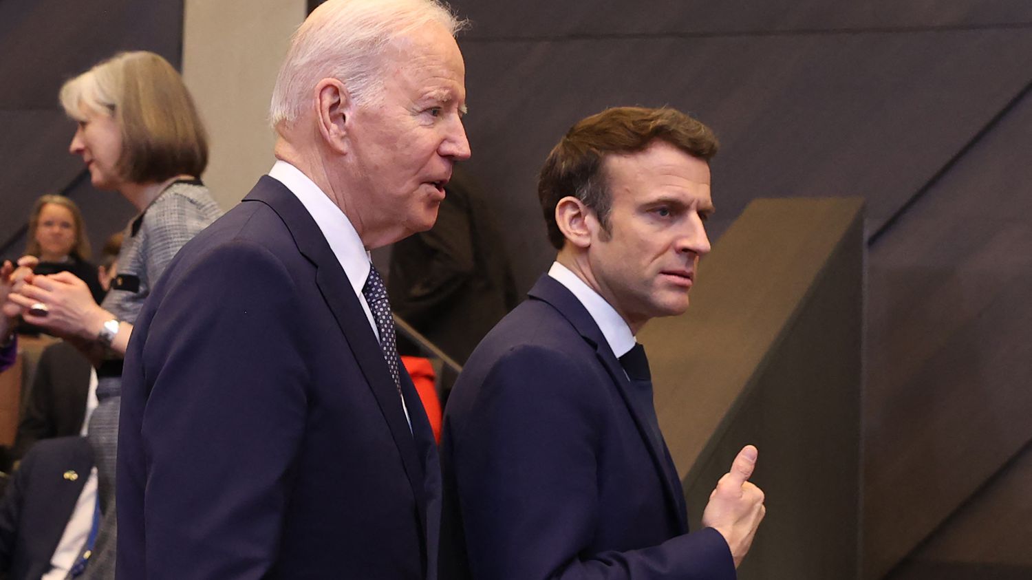 Joe Biden will receive Emmanuel Macron at the White House for a state visit on December 1
