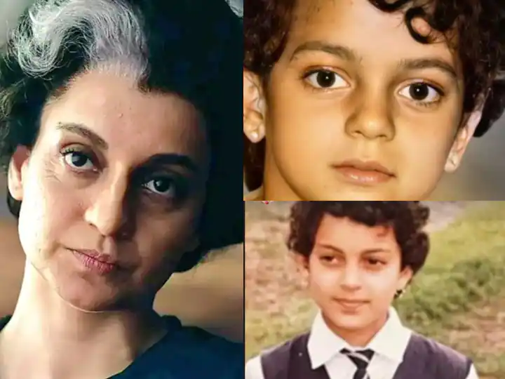 Kangana Ranaut resembled PM Indira Gandhi since childhood, the actress gave proof by sharing the image

