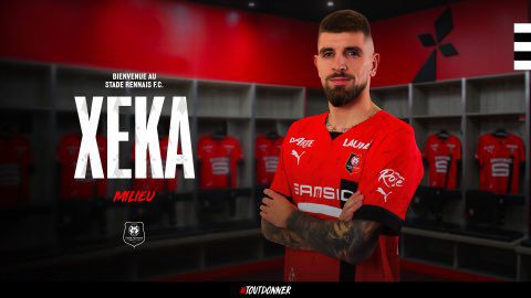 OFFICIAL: Xeka signs for Rennes
