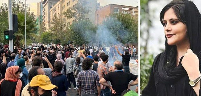 Riots broke out over the death of a girl in police custody in Iran, 8 people were killed
