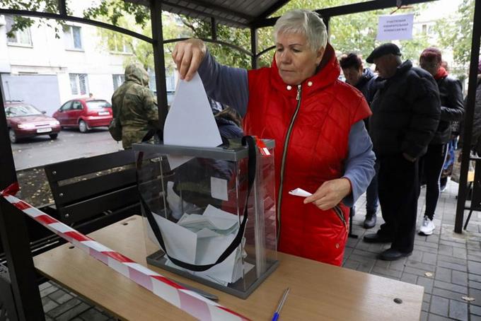 Los rusos inician referendo de anexión en regiones ocupadas