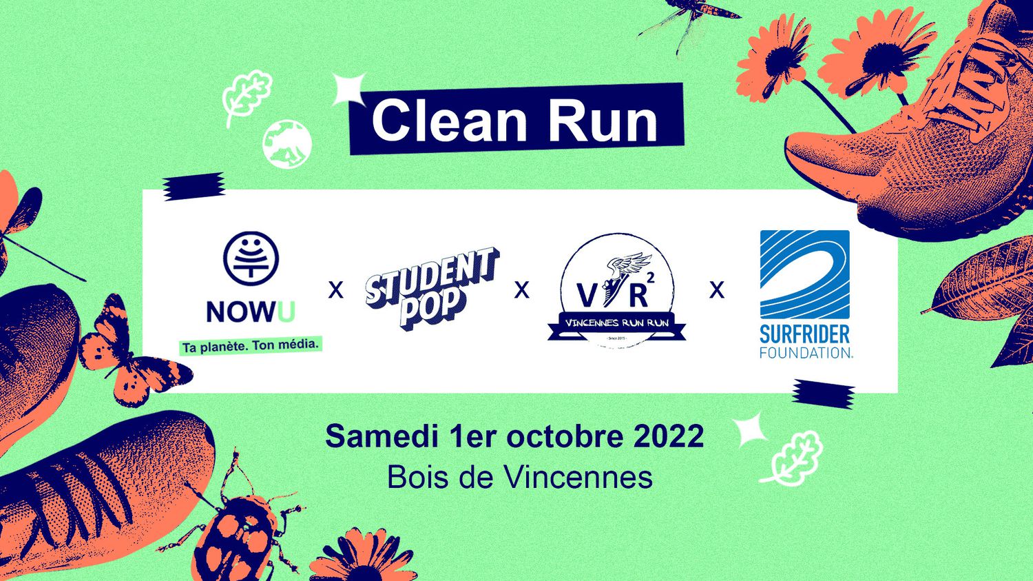 Sport and environment: NOWU organizes its first Clean Run in the Bois de Vincennes
