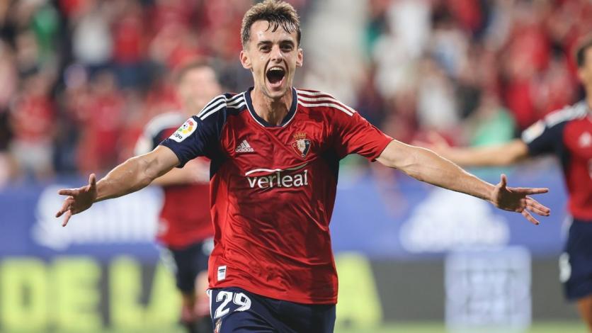 The young pearl of Osasuna
