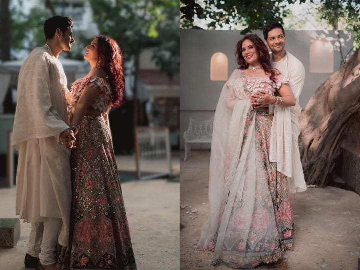 These beautiful photos of Richa Chadda and Ali Fazal appeared in the midst of their wedding rituals.

