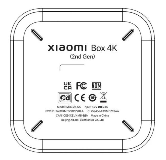 Xiaomi Box 4K (2nd generation)