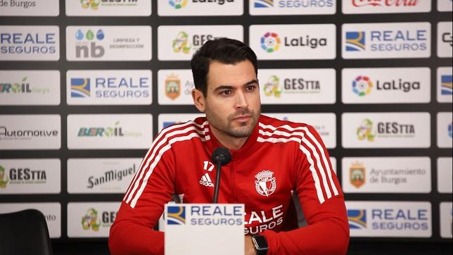 Andy Rodríguez: "I have a debt with Burgos and I have to pay it back with work"
