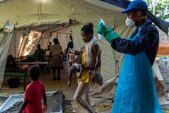 El cólera, flagelo en aumento en los países pobres debido al cambio climático