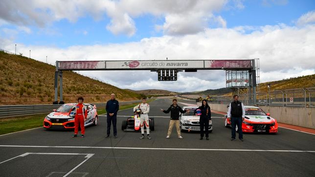 Solidarity initiative during the Racing Weekend at the Navarra Circuit 
