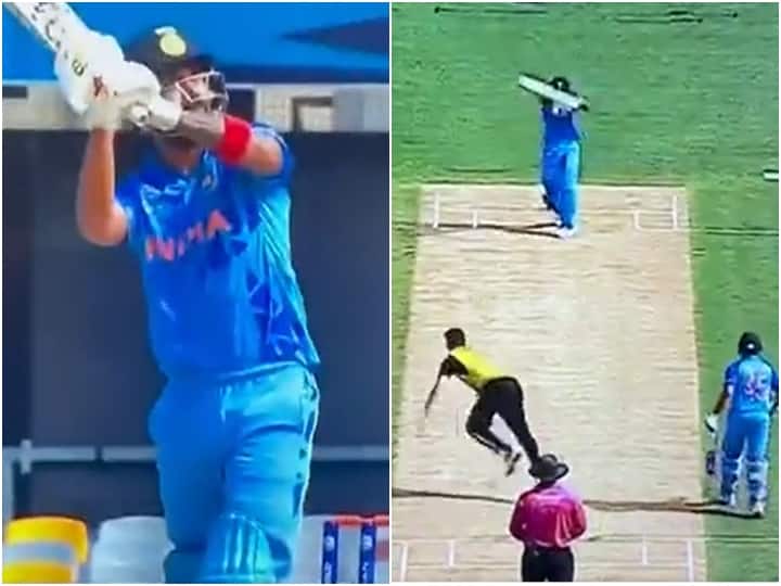 Watch: KL Rahul hits Dhoni like a helicopter in warm-up match against Australia

