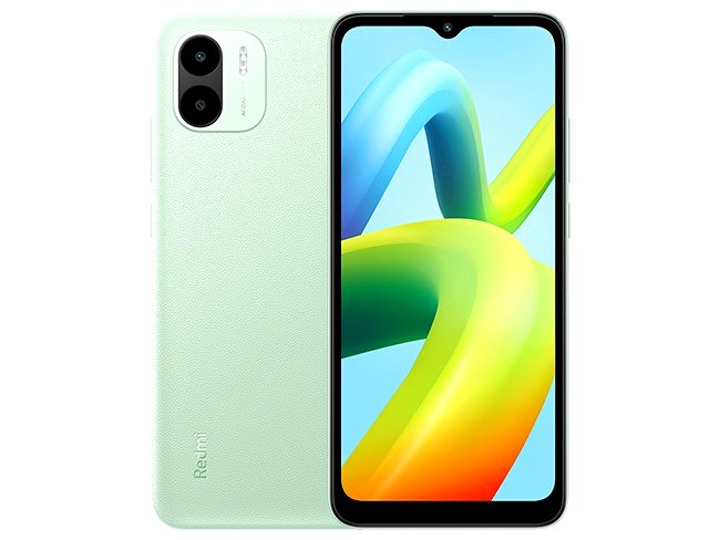 XIAOMI Redmi A1 smartphone in light green