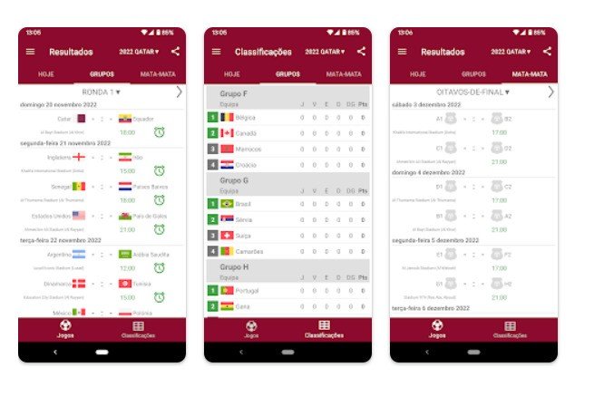 world cup results app