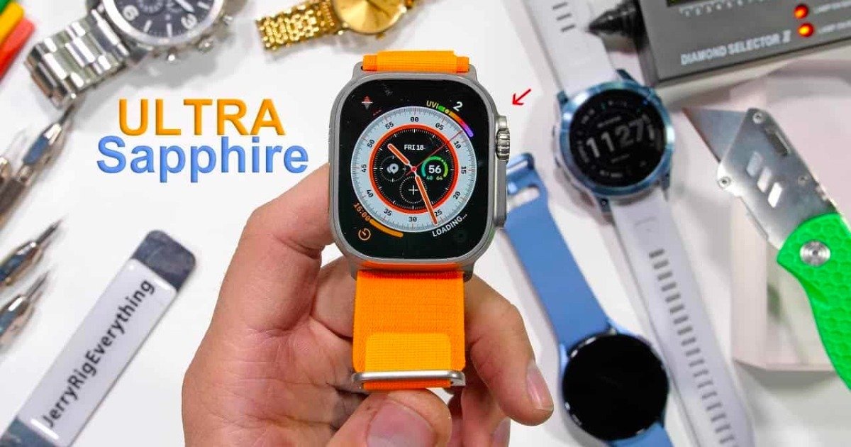 Apple Watch Ultra: Torture test reveals the truth about the Sapphire display


