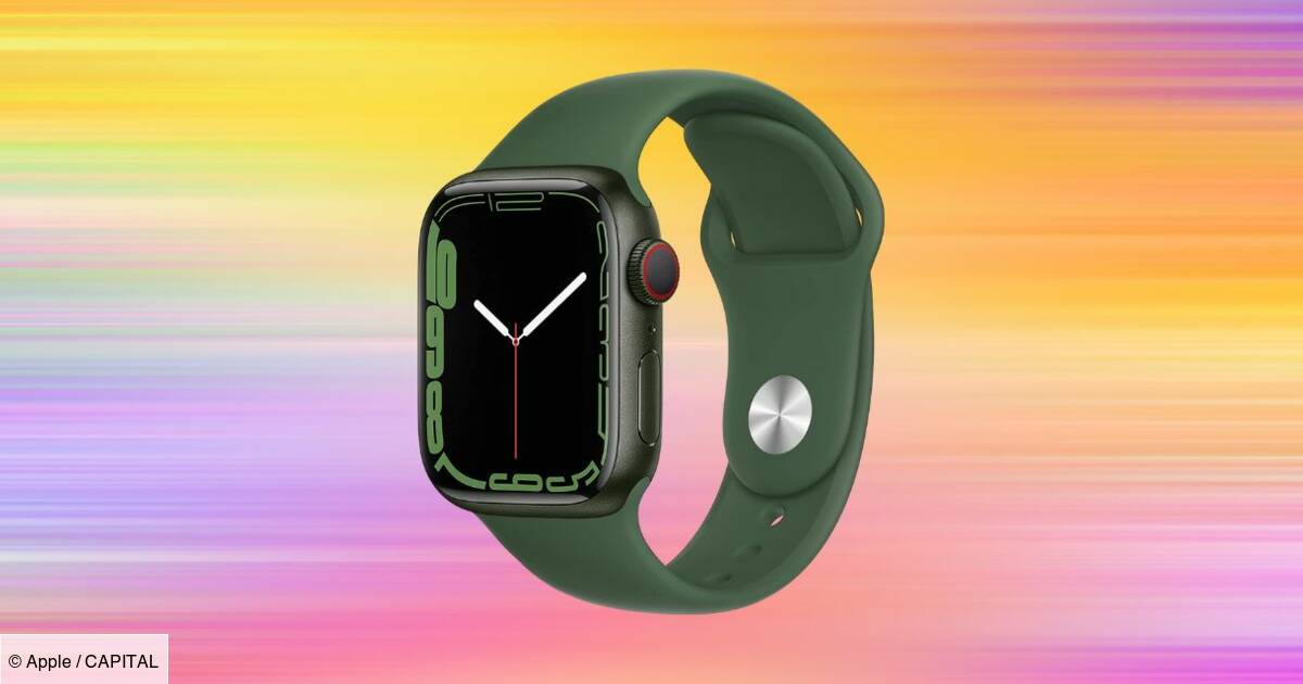 Apple Watch Series 7: the price of the connected watch plunges for Black Friday Amazon
