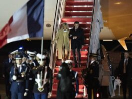 Emmanuel Macron arrived in Washington for his second state visit

