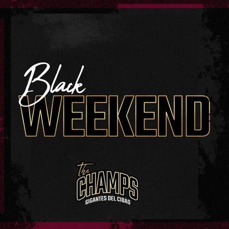 Gigantes del Cibao anuncian promociones para el fin de semana, Black Weekend