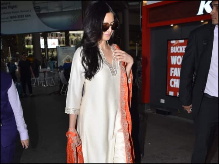 In the midst of the pregnancy news, Katrina Kaif was seen at the airport in a loose suit, see video

