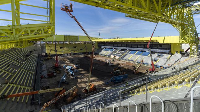 La Cerámica, in the last phase of its remodeling for the return of LaLiga
