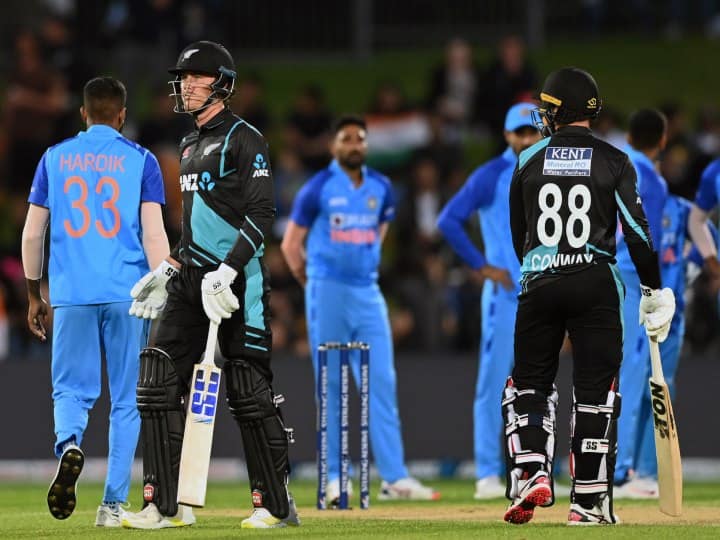New Zealand beat Team India 1-0 in ODI series, third match canceled due to rain

