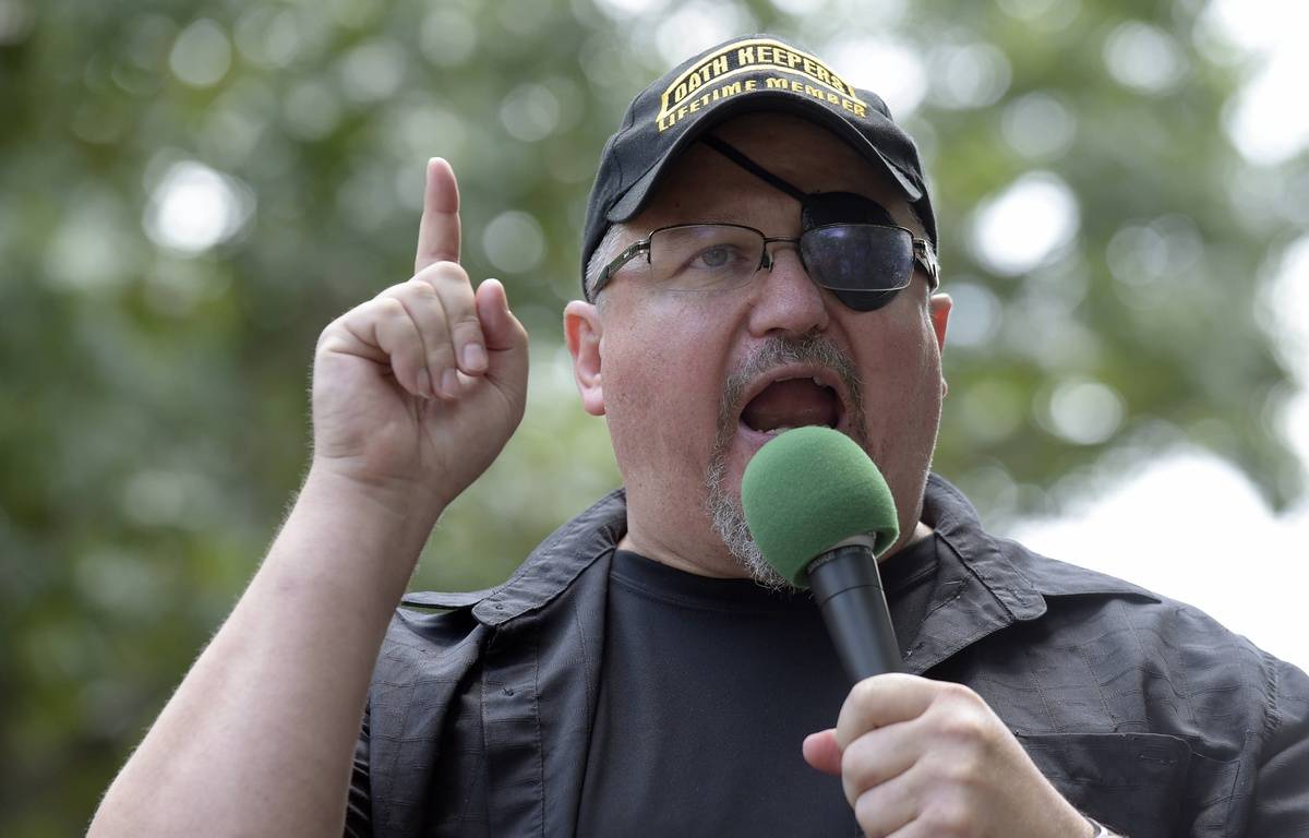 Oath Keepers militia leader guilty of Capitol-linked 'sedition'
