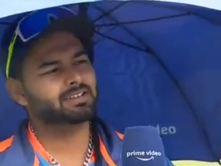 Rishabh Pant was angered by Harsha Bhogle's cue ball record issue, saying: 